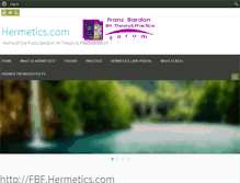 Tablet Screenshot of hermetics.com